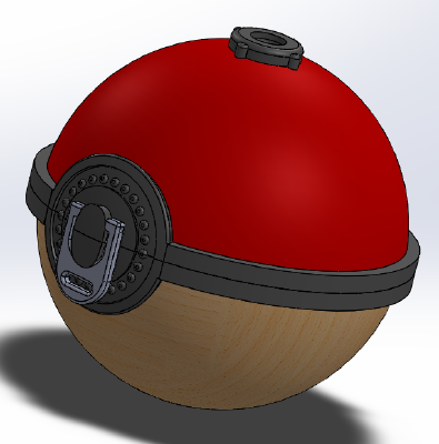 Ancient pokeball from pokemon legends Arceus | 3d print model