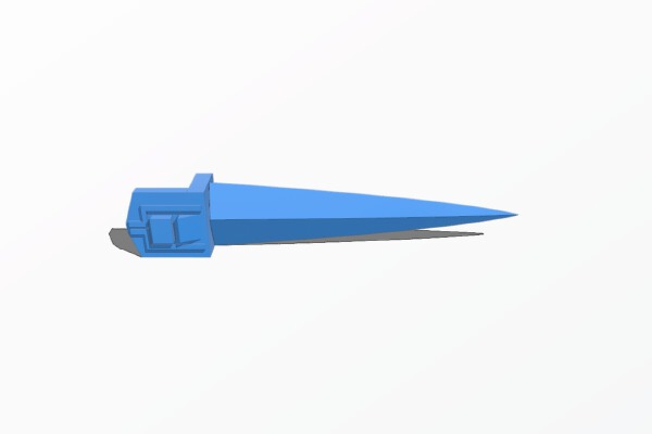 Iron Factory Ultimate Commander Arm Blade | 3d print model