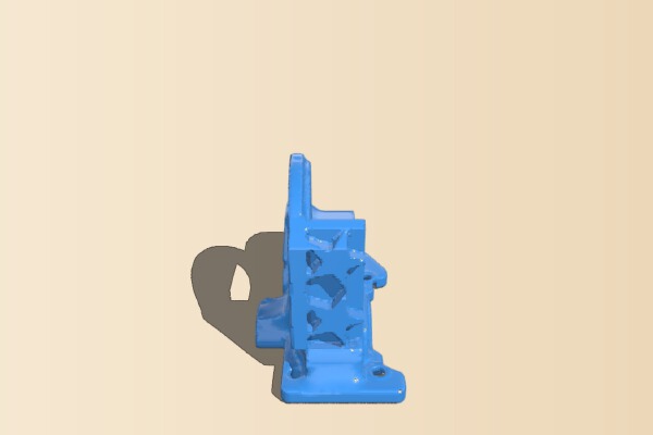 tamiya tt02 motor over drive shaft plate | 3d print model