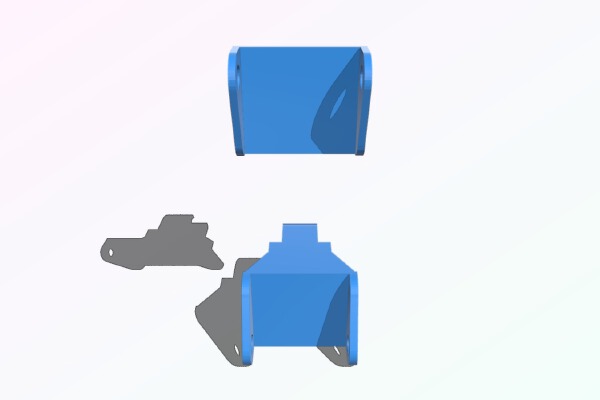Extra 80mm cooling fan x-as prusa I3 | 3d print model