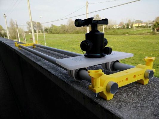 3D PRINTED DSLR Slider | 3d print model