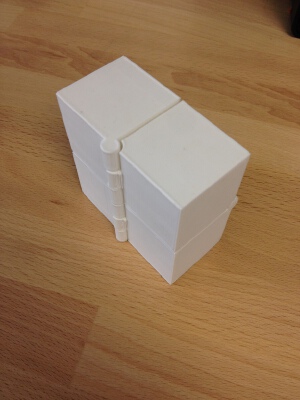 Four Hinged Boxes | 3d print model