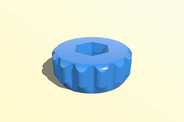 Small lock for bed leveling knobs | 3d print model