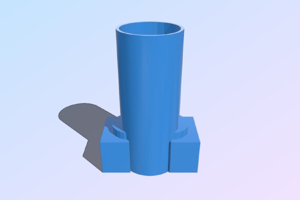 Bosch Exzenterschleifer  PEX 220 A  Adapter auf Staubsauger | 3d print model