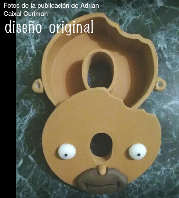 HOMER SIMPSON DONUT HEAD - HOMERO SIMPSON CABEZA DE DONA - LA CASITA DEL HORROR | 3d print model