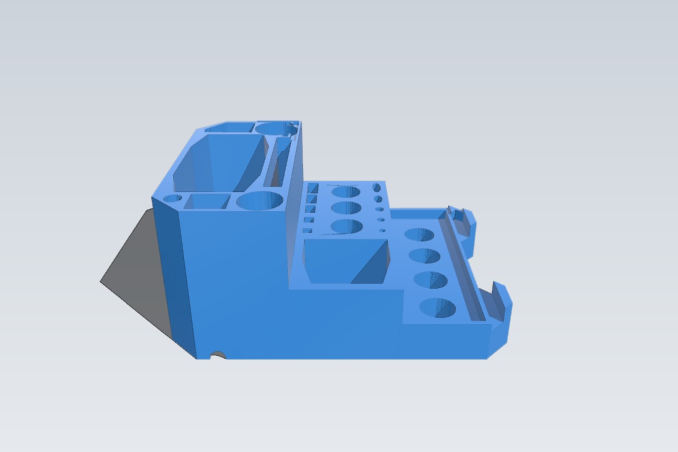 Healthy Rips Fury Edge Caddy with capsule loading tray and lots of places to hold stuff