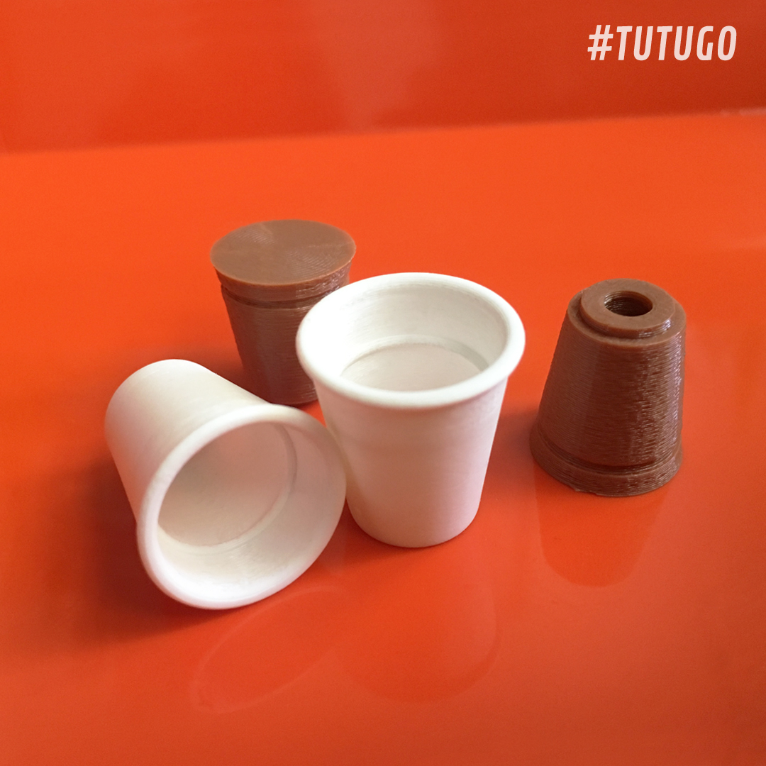 Flexible Snap-On Coffee Cup Valve Caps for Bicycles and Cars