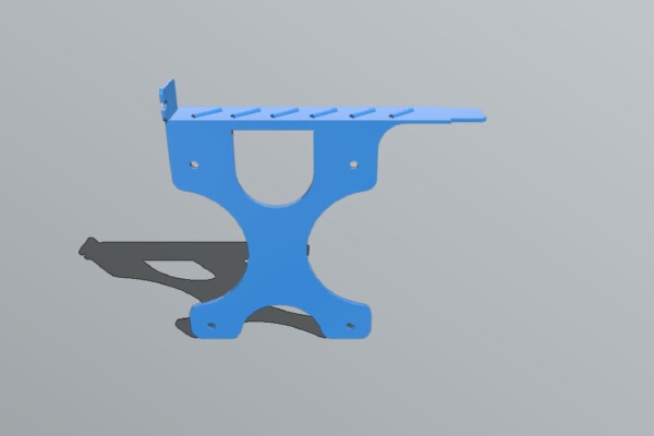 2.5" HD_SSD PCI Expansion Mount | 3d print model