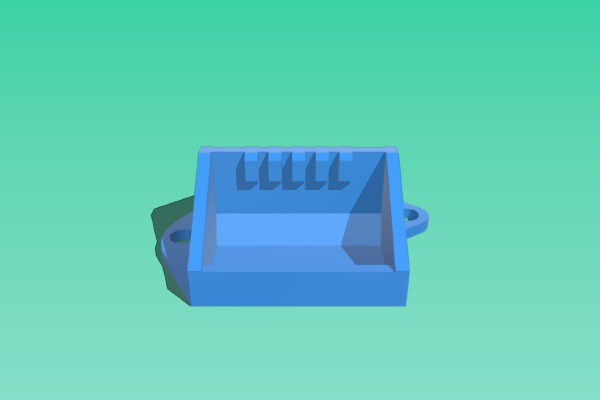 Wago Power Bus Bracket - V13 | 3d print model