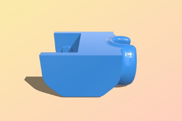 Cable Chain Connector | 3d print model
