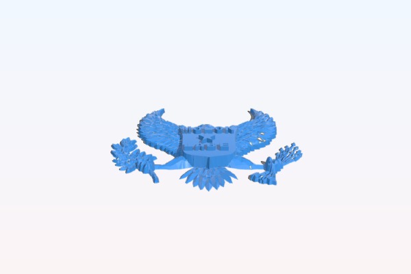 Molon Labe Eagle | 3d print model