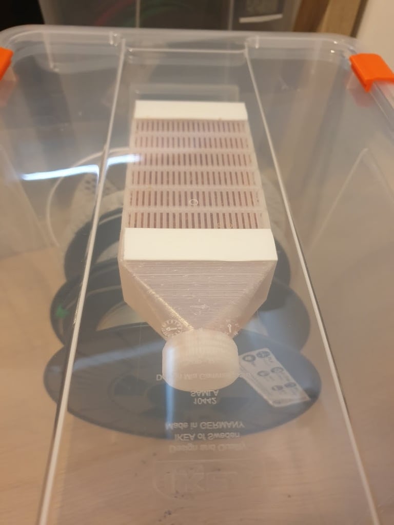 Large Dessicant Container for IKEA Samla box or similar