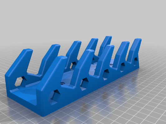 AR15 Mag Rack, Modded | 3d print model