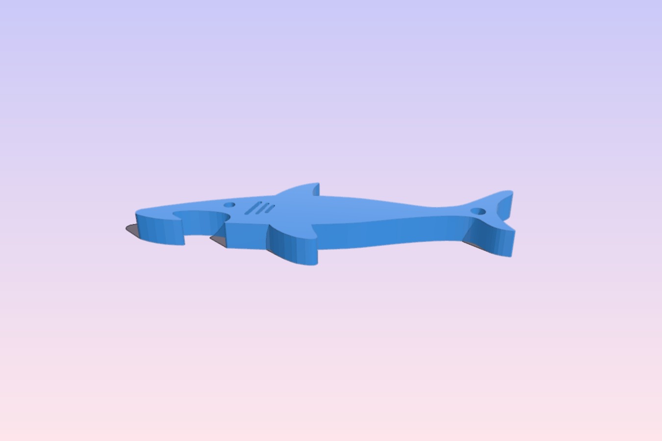 Shark bottle opener and Keychain