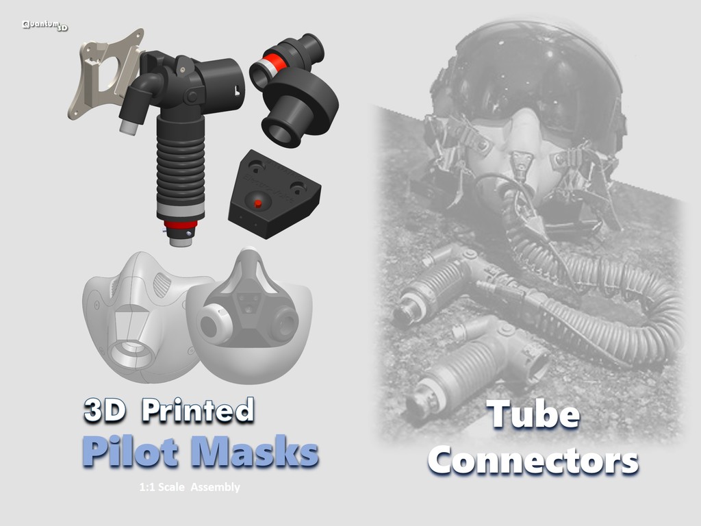 Pilot Mask Assemblies - Tube Connectors