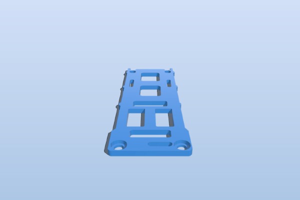 Armattan Chameleon Battery Pad | 3d print model