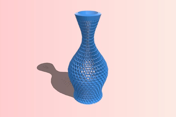 Honey Comb Vase | 3d print model