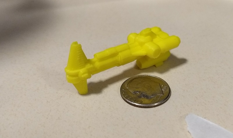 Hammerhead Corvette Game Piece
