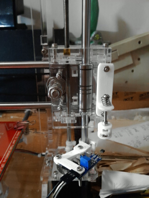 Adjustable Hall sensor Z endstop for GRABER i3 | 3d print model