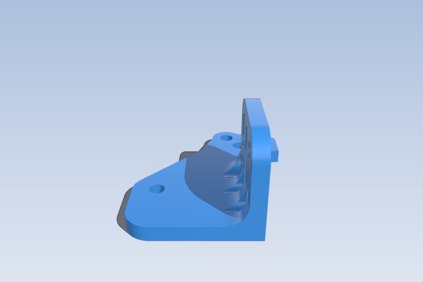 ADKS - Ender 3 V2 fan duct hotend mount