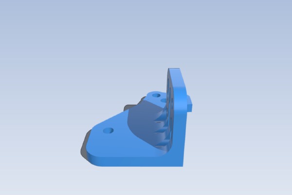 ADKS - Ender 3 V2 fan duct hotend mount | 3d print model