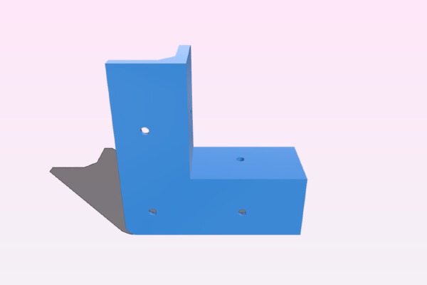 Table Leg Bracket | 3d print model