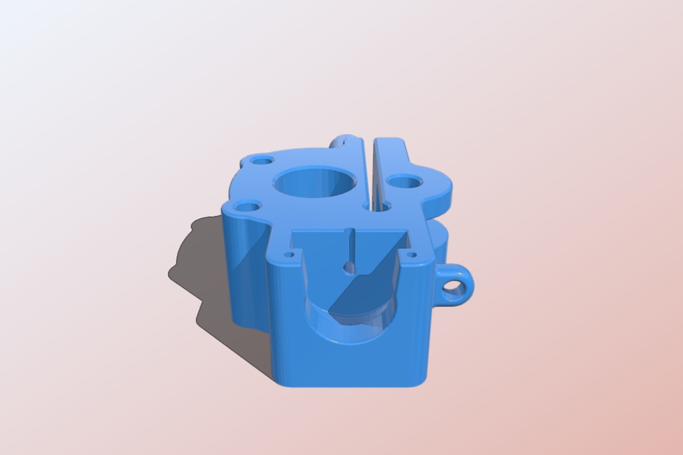 M2-Extruder tighened up throat for Flexible materials