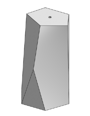 Scutoid Salt & Pepper Shakers | 3d print model