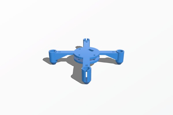 Spinner - Hubsan Quadcopter Frame Inprovment (H107L) | 3d print model