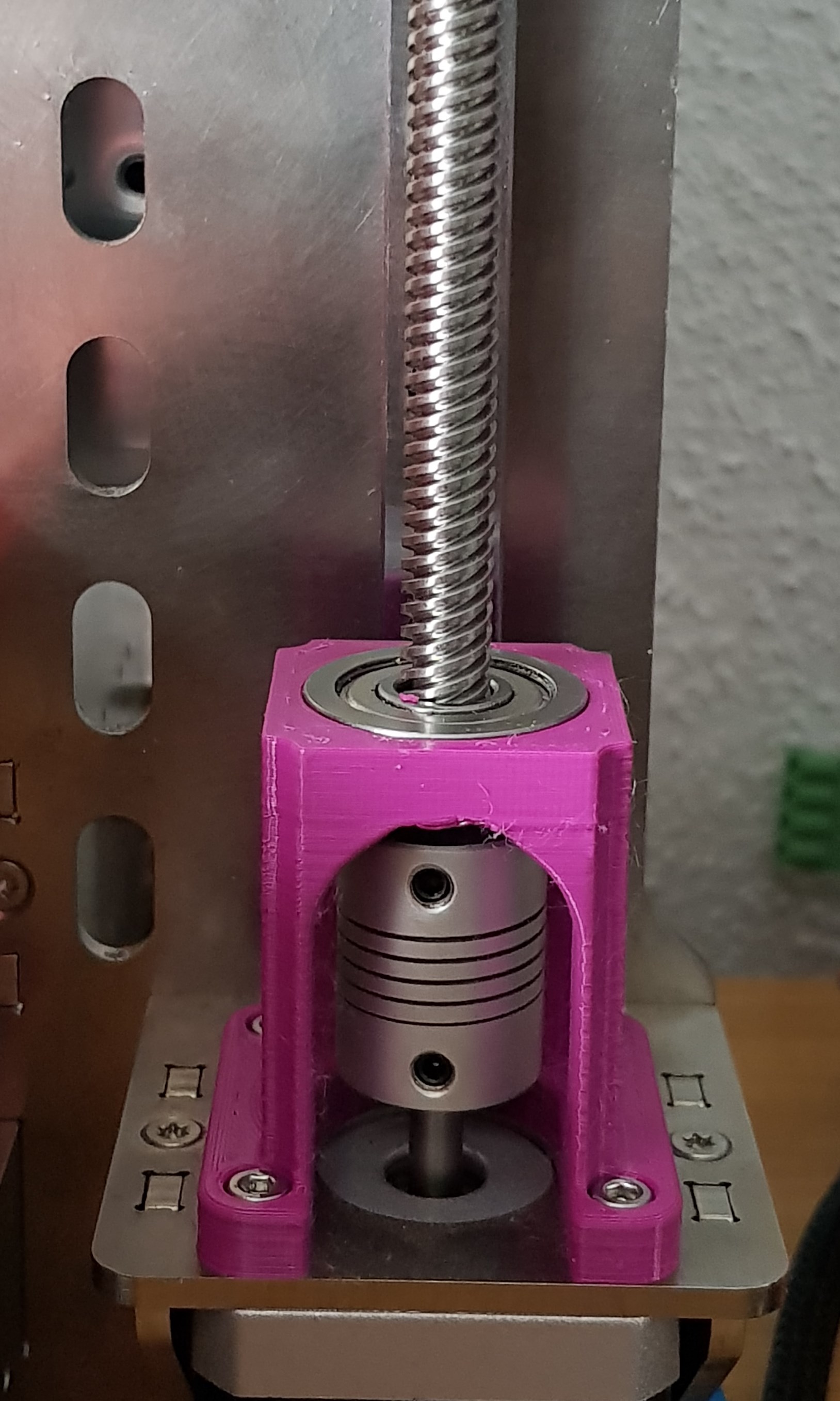 Z-Axis bearing+coupler Housing