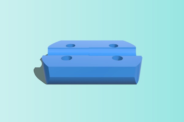 Symmetrical compliant Z-coupler | 3d print model