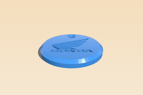 Honda motorcycle keychain | 3d print model