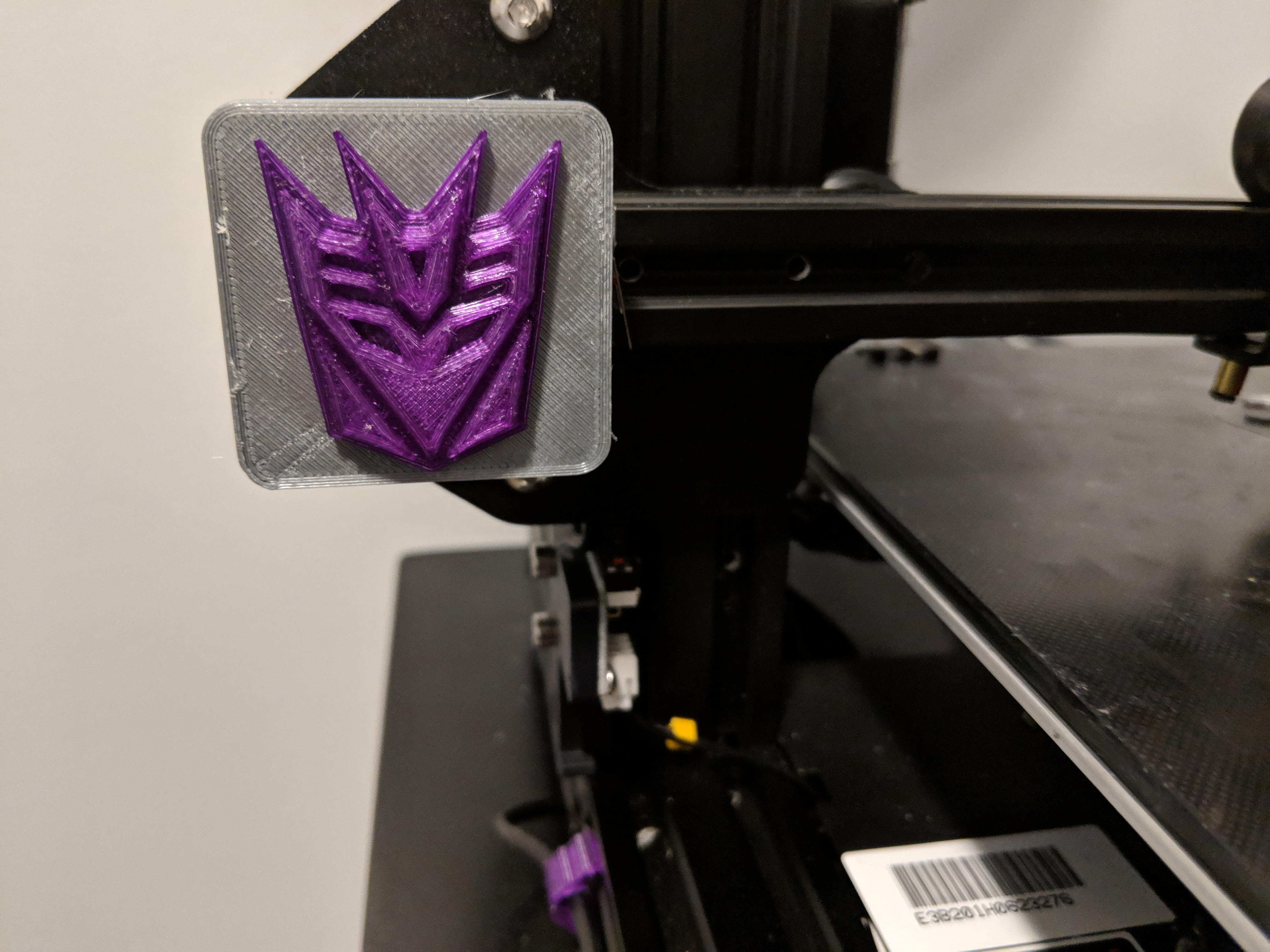 Ender 3 X-axis Decepticon Cover