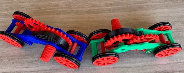 Fusion 360 Pinion Wind-up Car