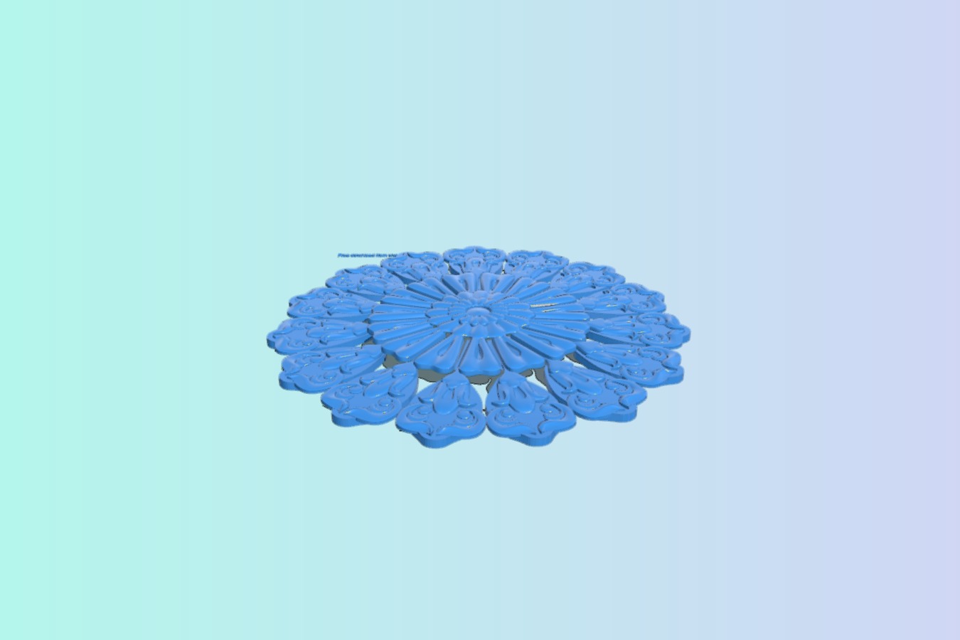 Circular disk pattern