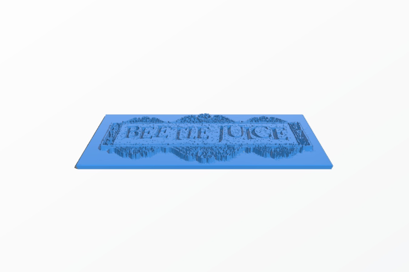 Beetlejuice plaque