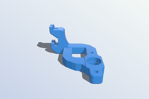 Travel mount for Taylors Gregs Wades MK6 filament feed for Ultimaker | 3d print model