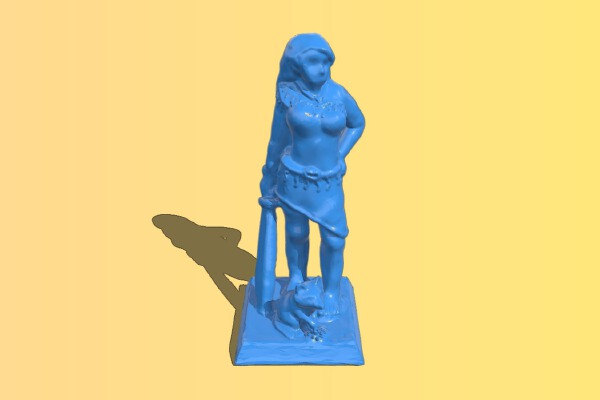 Pocahontas Warrior | 3d print model