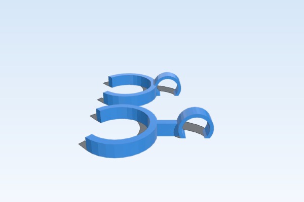 Hollywood Cigarette Ring | 3d print model