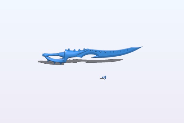 Monster hunter sword | 3d print model