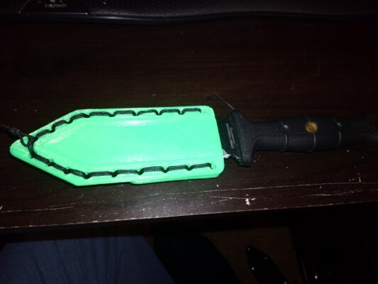 Combat Commander Sheath Scabbard | 3d print model