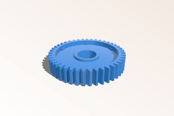 Replacement Gear for TAMIYA TNX Nitro Monster-Truck | 3d print model