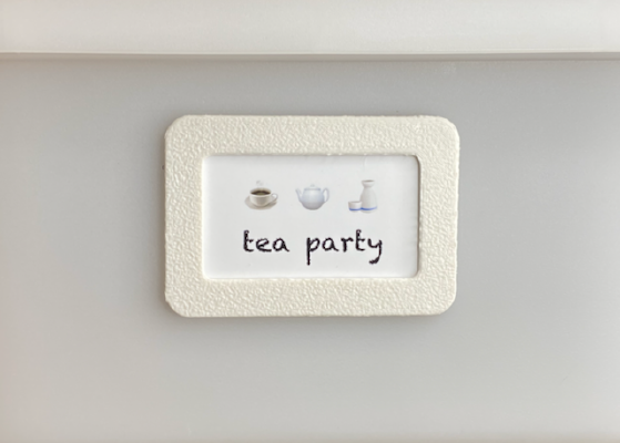 Slide-In Drawer Label Holders for Plastic Drawers or Boxes, with Easy Install Templates | 3d print model