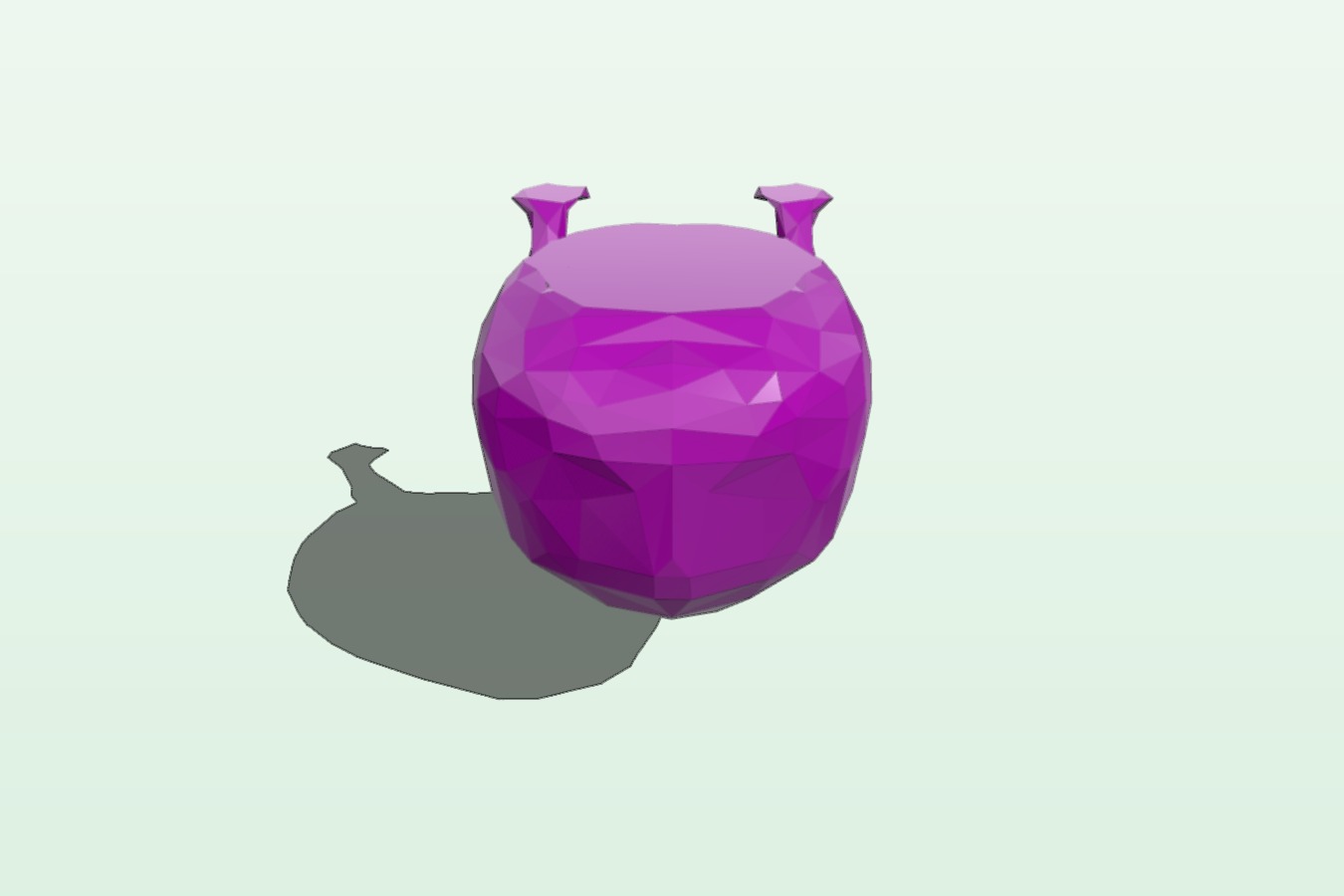Low Poly Capybara