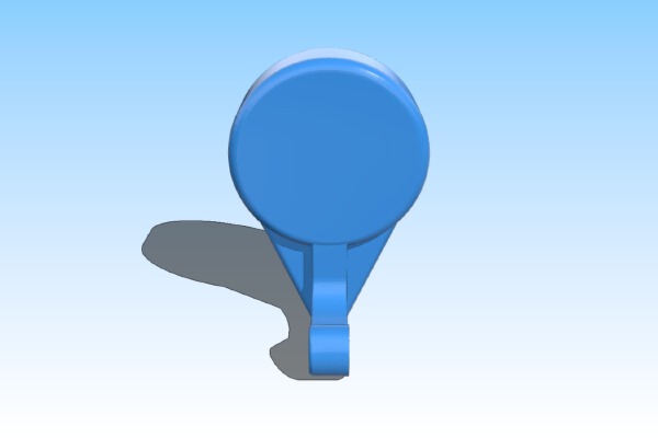 Strong fridge magnet hook | 3d print model