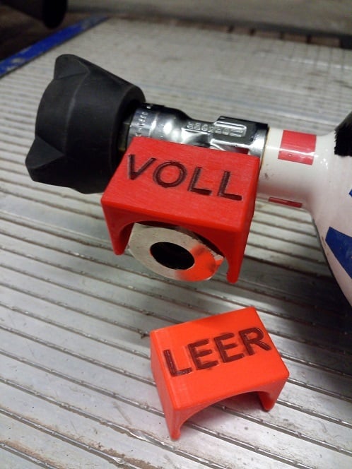 Draeger Compressed Air Bottle Markers