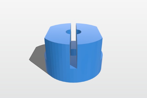 Wade's extruder to bowden cable, for every hole | 3d print model
