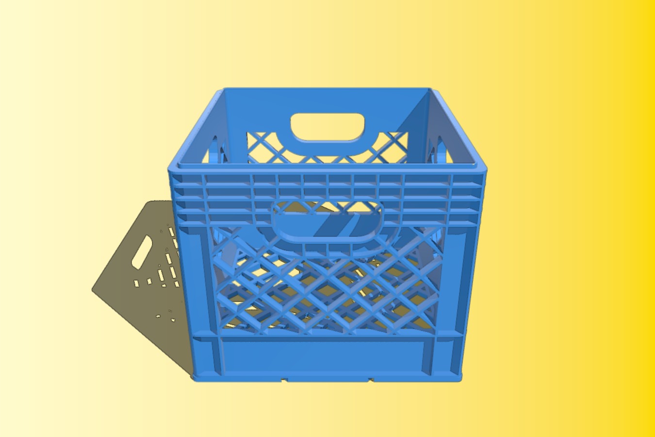 Milk Crate - Stackable