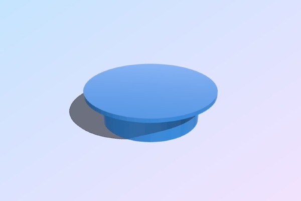 Circular Drip Tip Stand with Center Cap | 3d print model