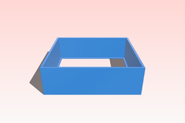 Lithophane Lightbox | 3d print model